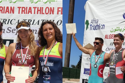 Triathlon/Coupe d’Afrique Open : L’Autrichien Perlt et la Hongroise Peszleg sacrés à Oran