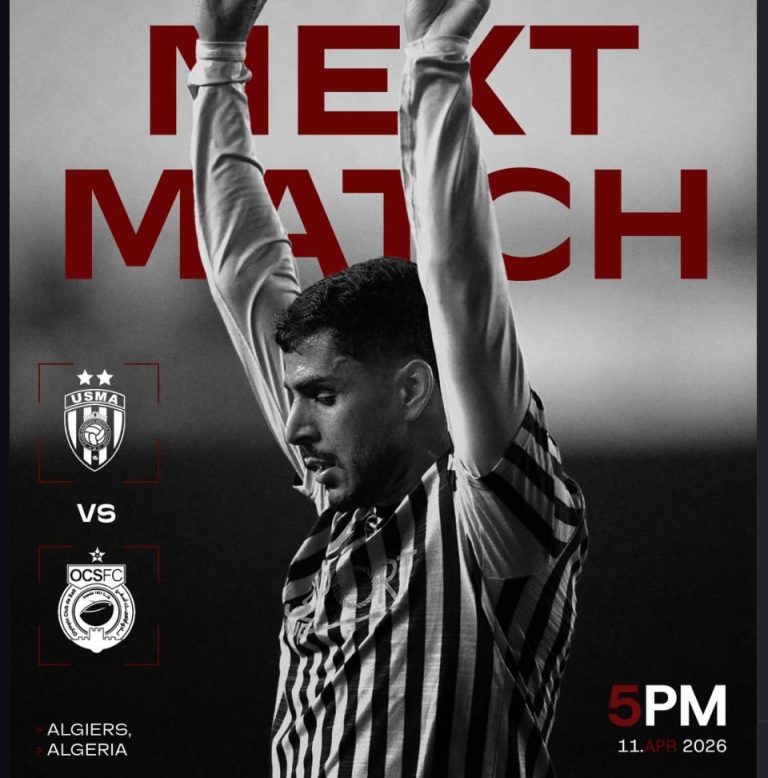 Coupe de la CAF (1/2 finale aller) : USMA – OC Safi : Les Rouge et Noir ...